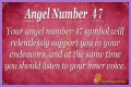 
ANGEL NUMBER 47
